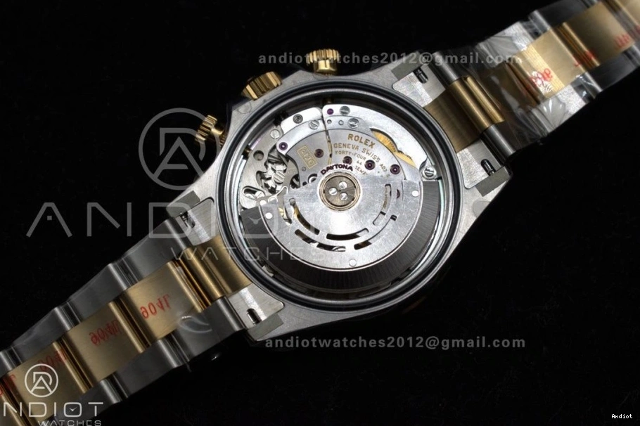 Bracelet Best V2 Daytona SS Clean 1:1 YG Edition Arabic Markers White on Dial 116503 SA4130 1110